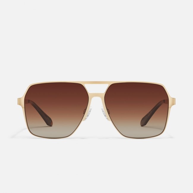 Quay Backstage Pass - Gold / Brown Polarized Quay Backstage Pass - Gold / Brown Polarized