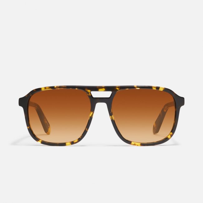 Quay On The Fly - Shiny Yellow Tortoise / Orange Quay On The Fly - Shiny Yellow Tortoise / Orange