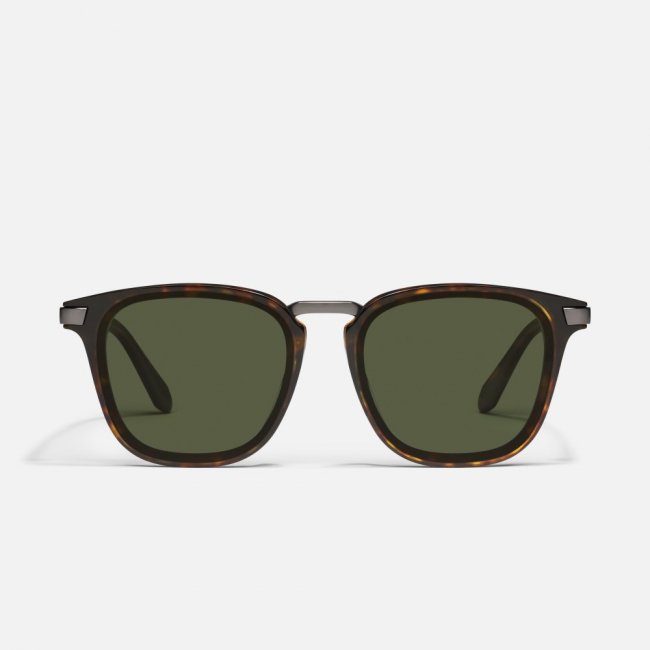 Quay Jackpot Remixed - Dark Tortoise / Green Polarized Quay Jackpot Remixed - Dark Tortoise / Green Polarized