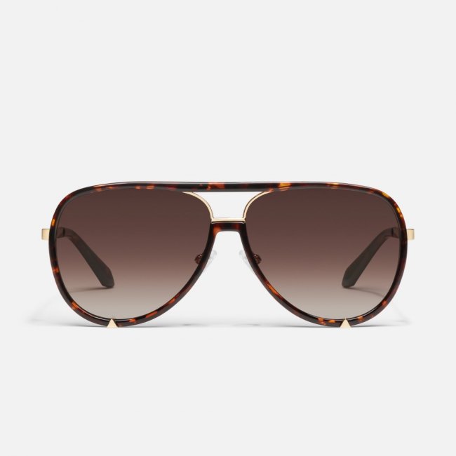 Quay High Profile - Dark Tort / Brown Quay High Profile - Dark Tort / Brown