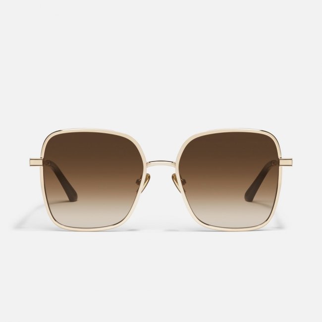 Quay 5th Ave - Gold / Brown Quay 5th Ave - Gold / Brown