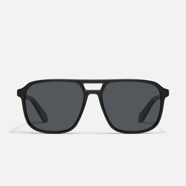 Quay On The Fly - Black / Smoke Polarized Quay On The Fly - Black / Smoke Polarized